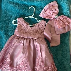 Beautiful pink dress!